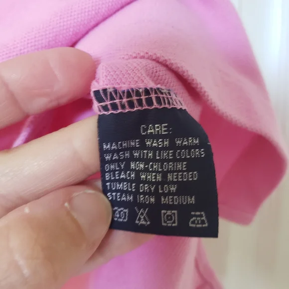 Ralph Lauren Pink Skinny Polo Shirt - Picture 7 of 10